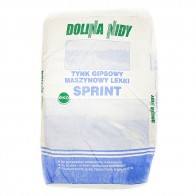 Штукатурка машинная гипсовая 25 кг Sprint Dolina Nidy