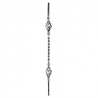 Балясина с 2 корзинками 12х12мм 55х900мм