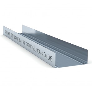 Профиль направляющий 100х40 мм 3000х0,6 мм Knauf